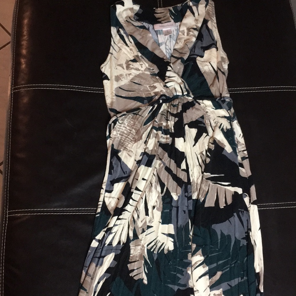 Printed Maternity Maxi